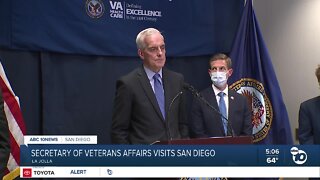 Sec. of Veterans Affairs Visits San Diego