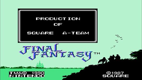 Final Fantasy (FF1) (1987) Full Game Walkthrough (NES)