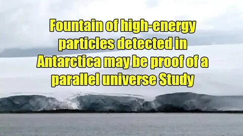 Fountain of high energy particles detected in Antarctica