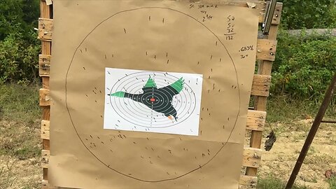 Pattern Testing Bismuth Shotshell #4 Mid Range Choke @40 yds. Salt Creek Ammo and Boss Warchief. SBE