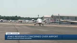 Jenks residents concerned over airport expansion plans