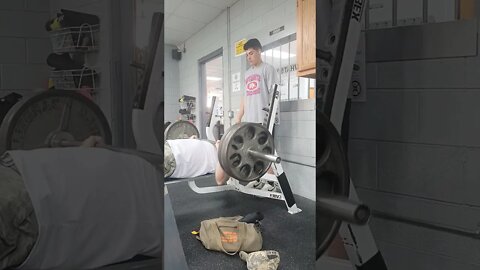 Training for the senior Olympics, 315lbs x 7 reps Bench