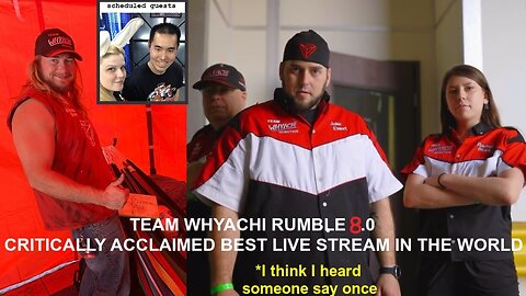 Whyachi Live Stream 8.0, Bunny & David (Malice) and Ray Blillings (Tombstone) joins!