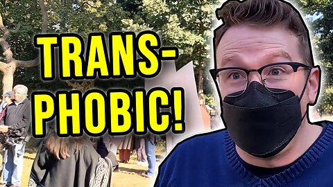 Christian Dad DESTROYS Pro-Trans Protester