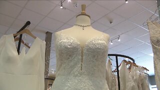 Inflation, supply chain shortages impact wedding dress industry