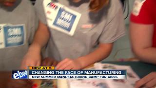 Girls-only summer camp promotes STEM and manufacturing