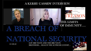 A BREACH OF NATIONAL SECURITY. LOY BRUNSON SUPREME COURT CASE