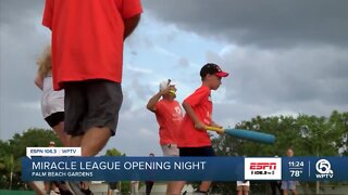 Miracle League holds Opening Night
