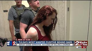 Tulsa's most wanted fugitive behind bars