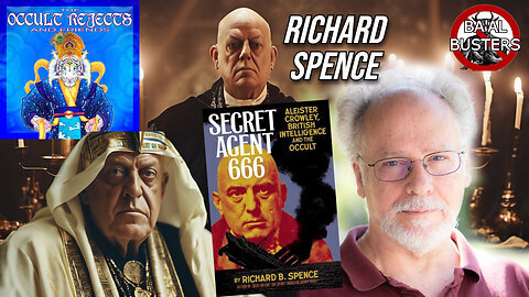 Aleister Crowley Agent 666, With The Occult Rejects. Author/Professor Richard Spence - Ba'al Busters