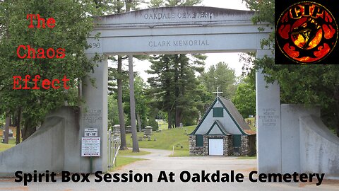 Spirit Box Session At Oakdale Cemetery | A Weird Maine Investigation