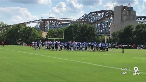 Bengals, Rams cut joint practice short after fights, Taylor says things 'got a little scuffle-y'