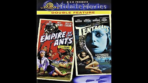 EMPIRE OF THE ANTS 1977 & TENTACLES 1977 Monster Madness DOUBLE FEATURE