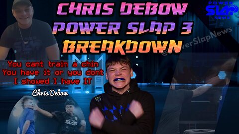 Chris Debow Pre Power Slap 3 interview | PowerSlapNetwork.com