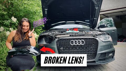 Audi A4 B8 Headlight Lens (cover) Replacement - Tutorial