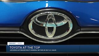 Toyota dethrones GM to become top-selling automaker in the US