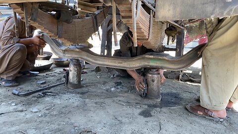 How to Repair a Truck Front Axle | DIY Truck Maintenance | MacTech Pakistan