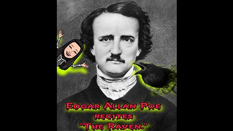 Edgar Allan Poe Reads "The Raven" from the Dead... from Miss Scarytales Theater