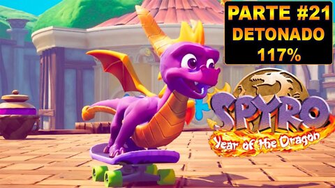 Spyro 3: Year Of The Dragon Remasterizado - [Parte 21] - Dublado PT-BR - Detonado 117%