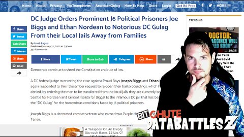 DC Judge Orders Prominent J6 Political Prisoners Joe Biggs and Ethan Nordean to Notorious DC Gulag