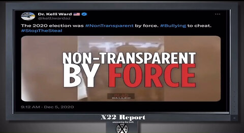 NON-TRANSPARENT BY FORCE