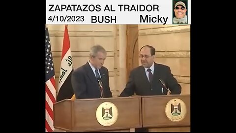 BUSH Y SUS ZAPATOS