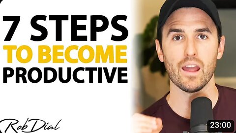 These 7 SECRETS Will Maximize Your PRODUCTIVITY & FOCUS | Rob Dial