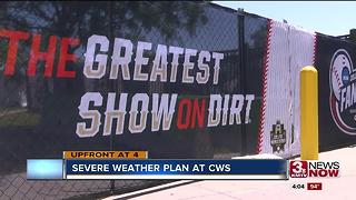 CWS severe weather plan 4pm