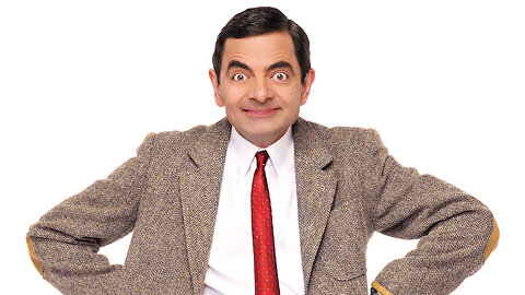 Mrbean is Miss his train with young boy and