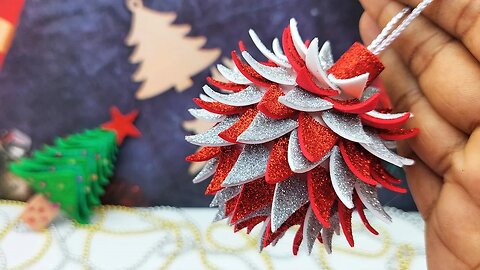 WoW! Handmade Best Holiday Crafts🎄 Glitter Foam Christmas Crafts🎄DIY Christmas Crafts Idea