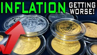 Inflation Hits 40 Year High! Gold & Silver RISE!