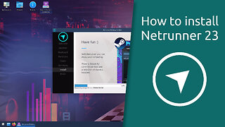 How to install Netrunner 23 “Vaporwave”