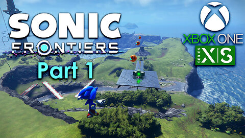 Sonic Frontiers Xbox Gameplay Part 1 - Kronos Island 1-3