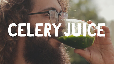 UA Chef ~ Celery Juice from the Garden!