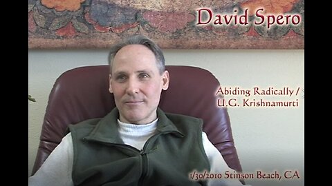 David Spero - Abiding Radically / U. G. Krishamurti
