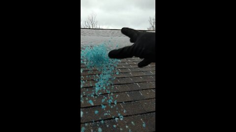 Salting A Roof