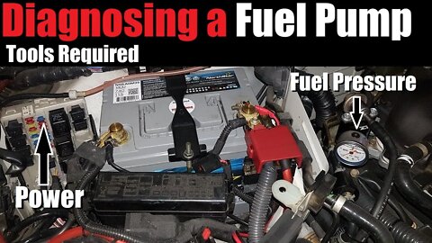 How to Diagnose if a FUEL PUMP is Bad (Tools Required) | AnthonyJ350