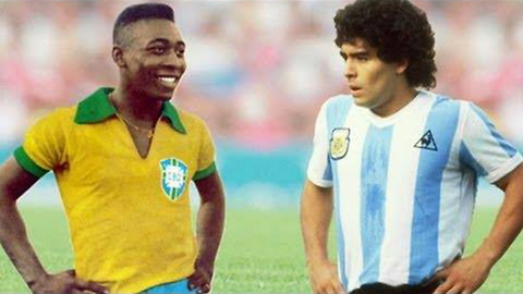 Pelé vs Maradona