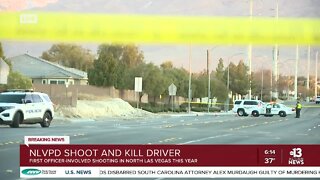 NLVPD: Driver shot and killed after 'reaching for gun' during traffic stop
