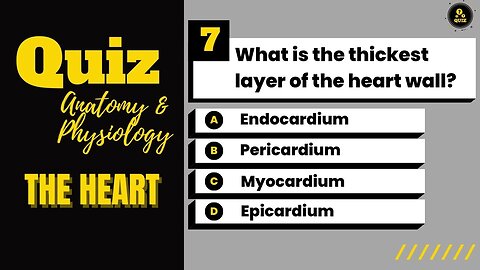 HEART QUIZ | Anatomy & Physiology General Knowledge Quiz #1