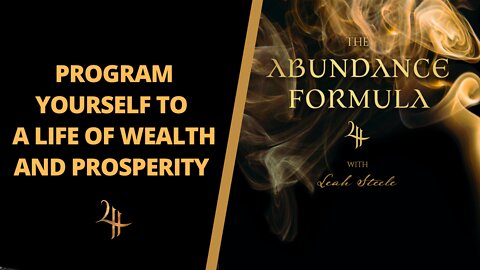 PROGRAM YOURSELF TO A LIFE OF WEALTH AND PROSPERITY