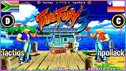 Fatal Fury 3 (Tactiqs Vs. hpollack) [South Africa Vs. Chile]