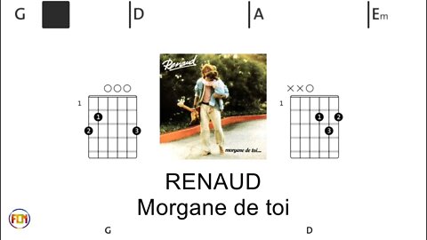 RENAUD Morgane de toi - (Chords & Lyrics like a Karaoke) HD