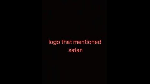 Logos that mention satan