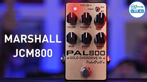 PedalPalFX PAL 800 Gold Overdrive V4 | Slash Mod included!