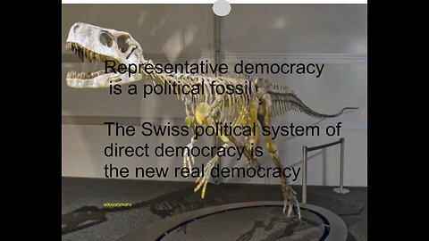 La democracia representativa se ha obsoletizado, necesitamos la democracia directa al estilo Suiza (no al estilo California o Uruguay)