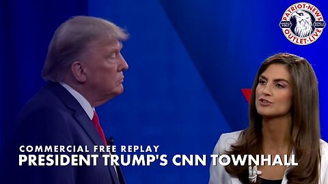 COMMERCIAL FREE REPLAY: President Trump's CNN Townhall | 05-10-2023