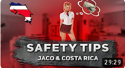 Important Safety tip & warning for visiting Jaco Beach Cocal Casino or San Jose Costa Rica
