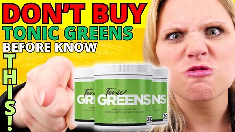 TONIC GREENS Shocking Truth ((❌ATTENTION❌)) Tonic Greens Reviews - Tonic Greens Herpes Review