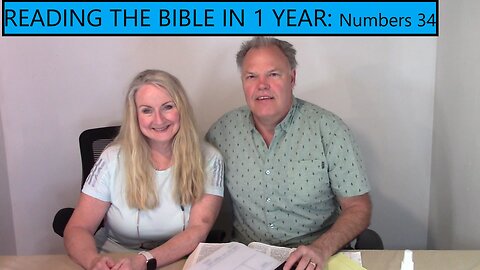Reading the Bible in 1 Year - Numbers Chapter 34